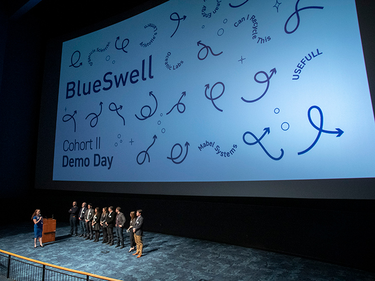 BlueSwell Demo Day at the Simons Theatre