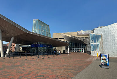 New England Aquarium entrance