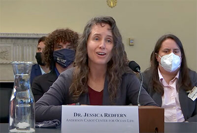 Jessica Redfern testifies before congress