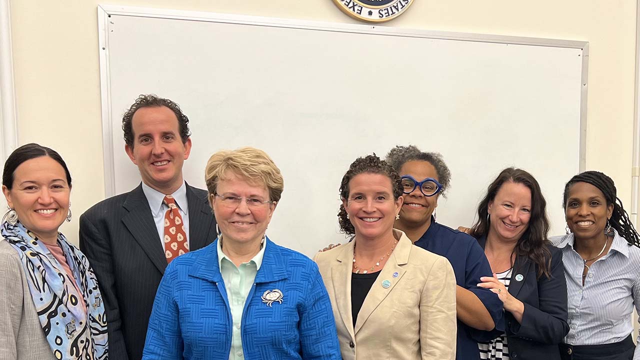 Sarah Reiter, associate vice president of ocean conservation practice, spoke with Deputy Director for Climate and Environment at the white House Office of Science and Technology Policy, Dr. Jane Lubchenco