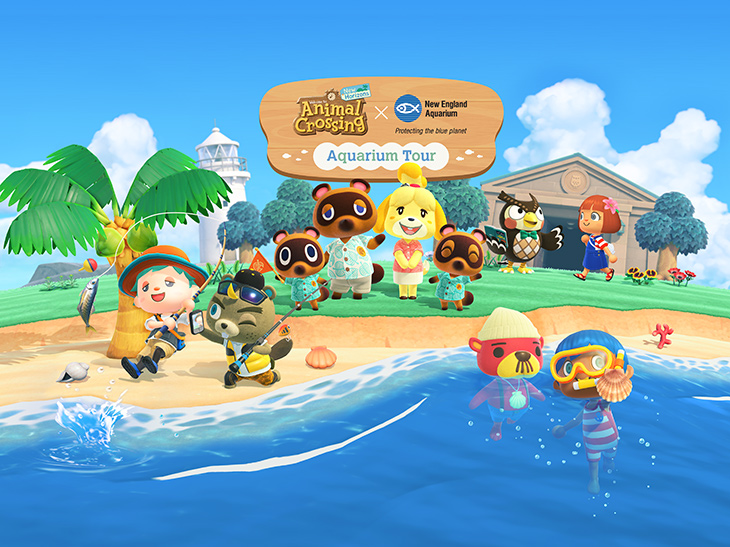 Animal Crossing: New Horizons is coming to the New England Aquarium