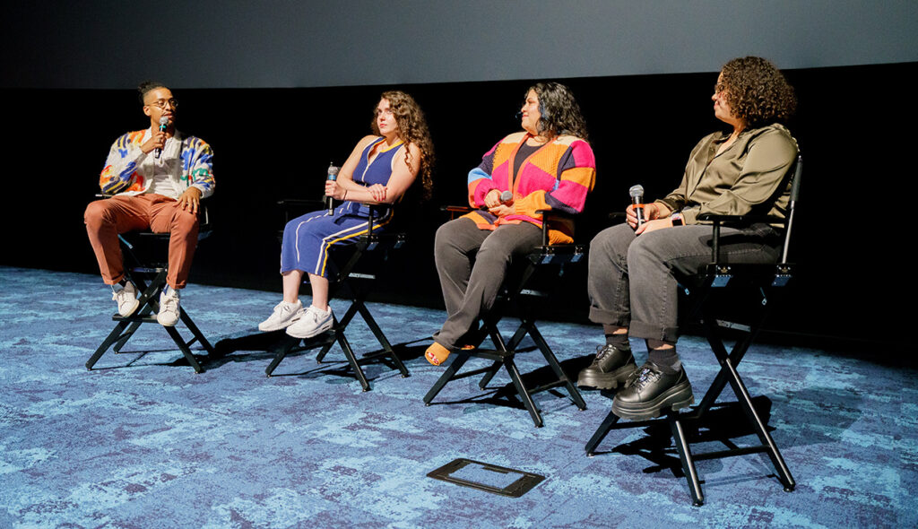 Panelists at the Our Heritage, Our Planet film screening in 2023